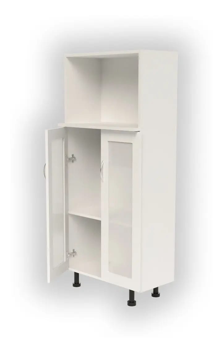 Organizador portamicroondas vidriado 130 x 60