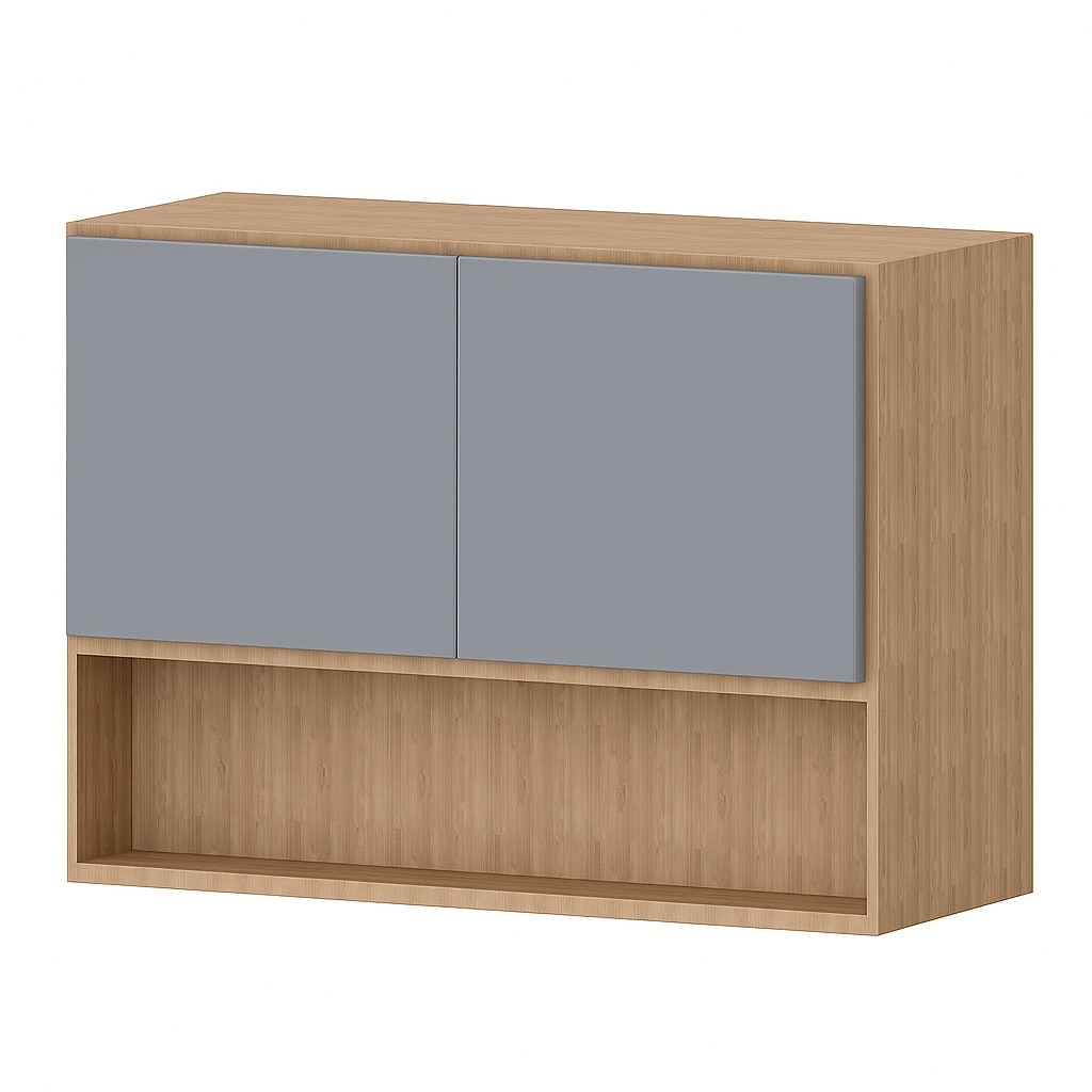 Alacena 80cm – Gris basalto y Paraíso