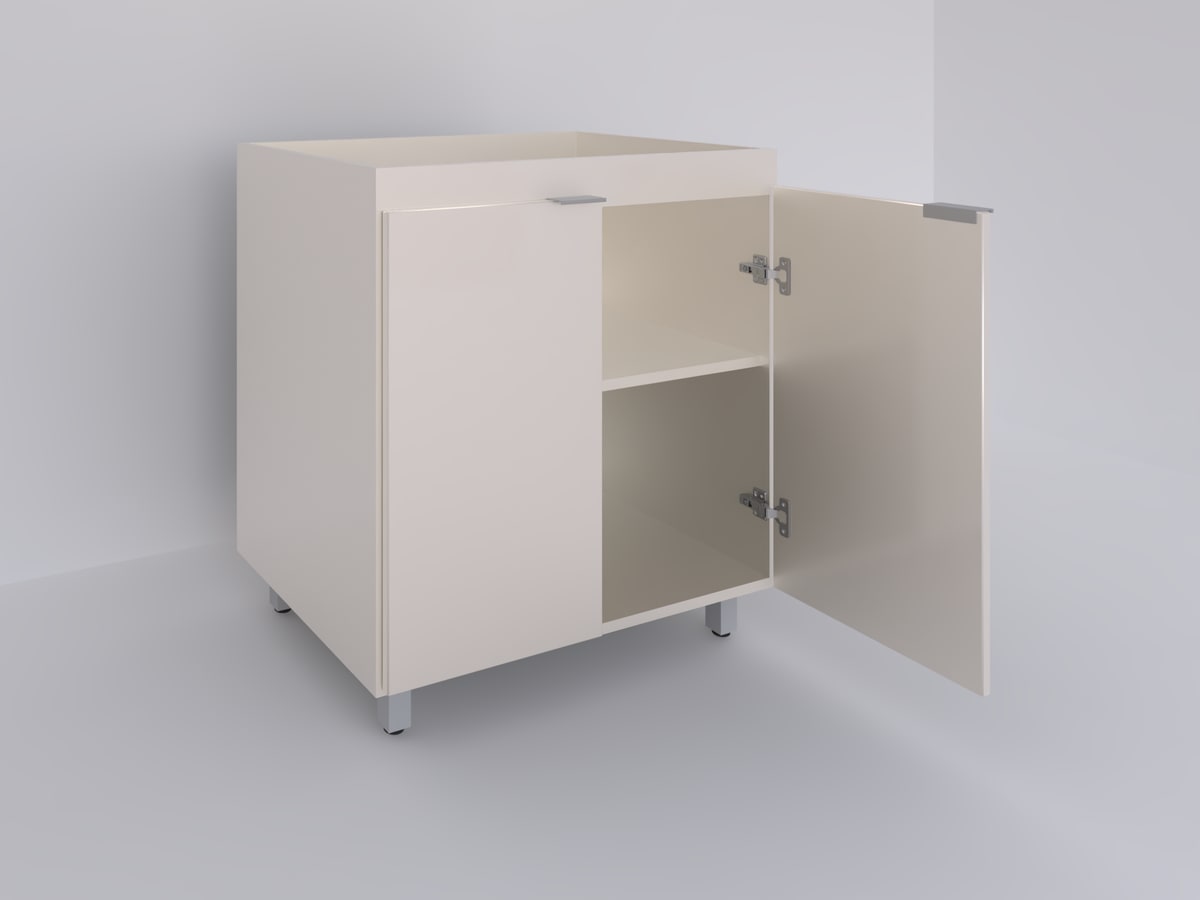 Bajo mesada 80 dos puertas