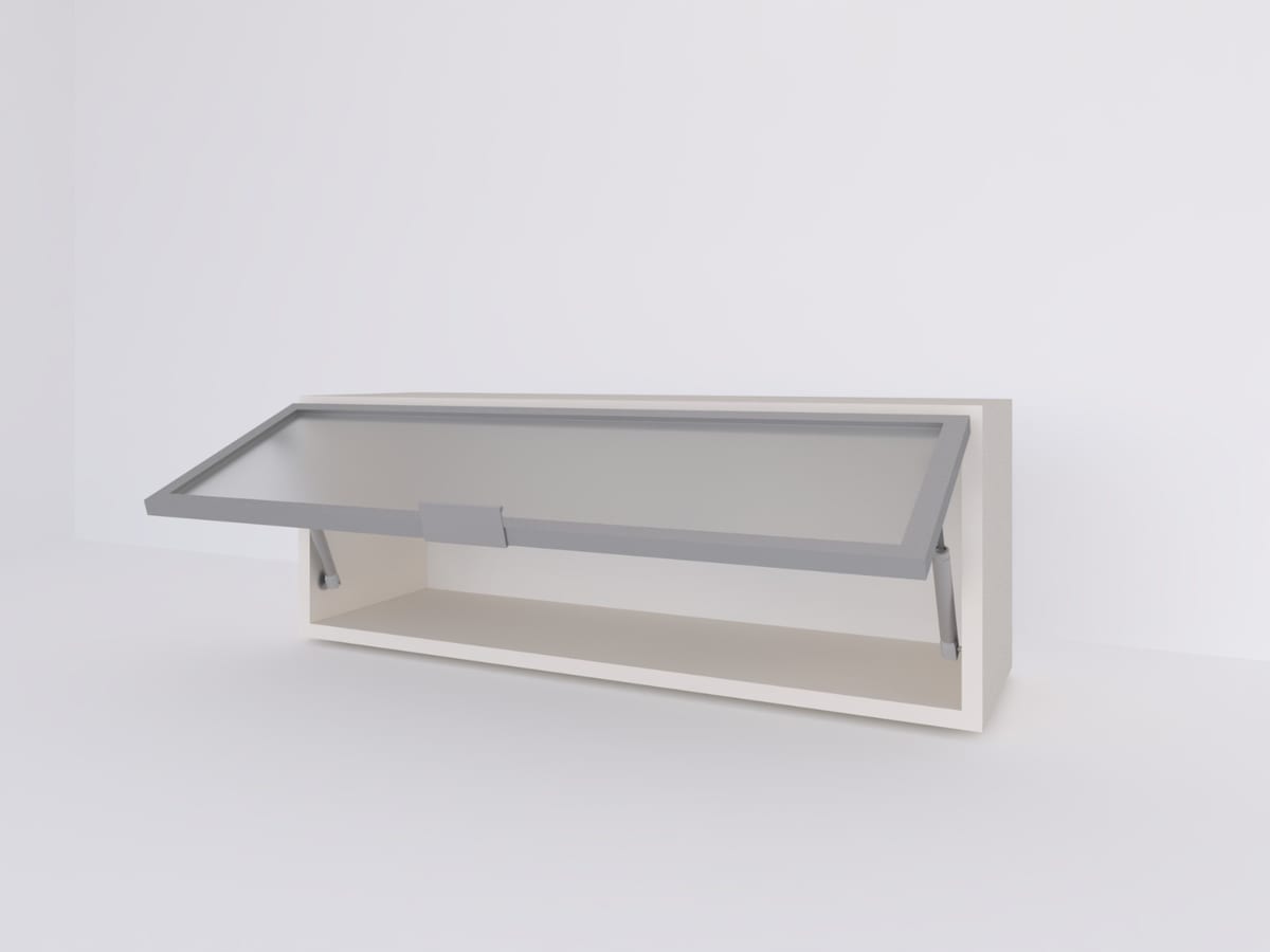 Alacena 80 x 30 REBATIBLE ALUMINIO